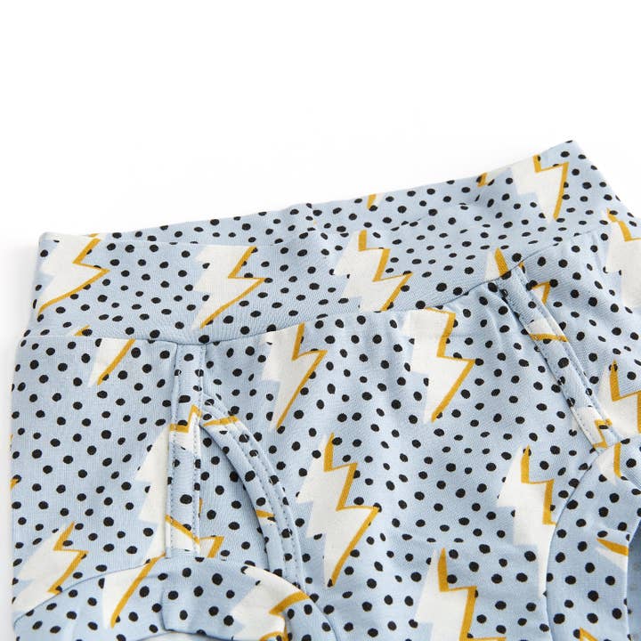Lulu Funk - Wholesale Underwear – Child - Bamboo & Organic Cotton Underwear Kids Y-front - Bolts of Lightning1