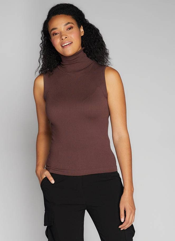 C'est Moi Clothing Co - Wholesale Gebreide top - Dames - Naadloze rib S/MINder TN Top- CERT10099