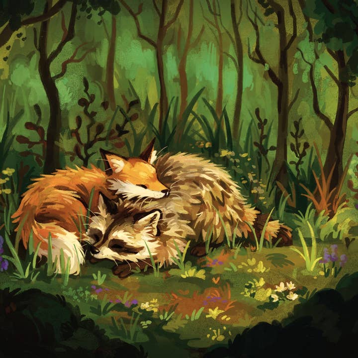 Amigos da Floresta - Impressão por atacado de JelArts