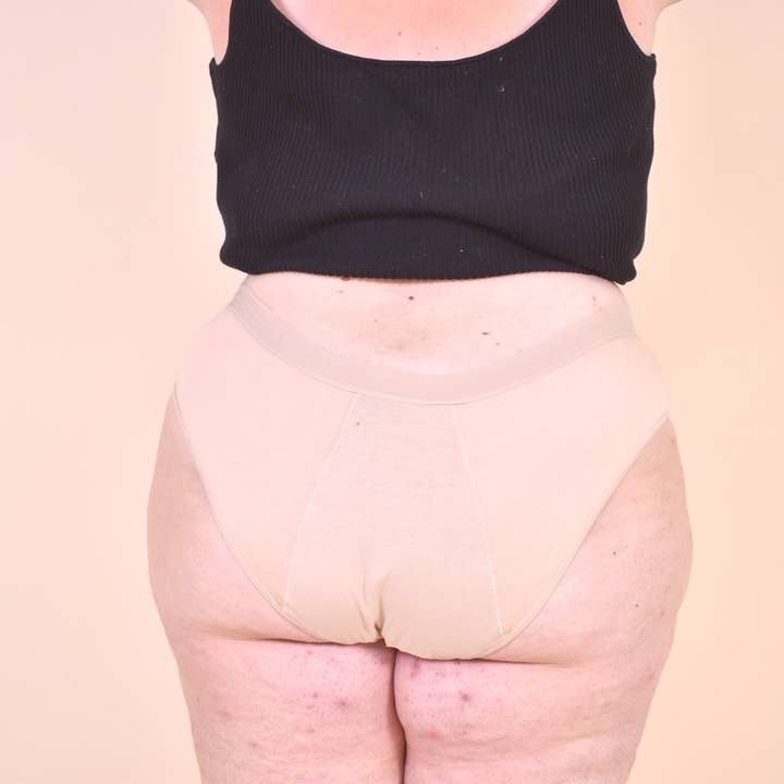 Volga Nude - Period Underwear for Moderate Flow for wholesale by Mool Underwear