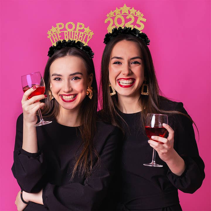 Festive Gal – Chapéu/coroa de festa por atacado – Decoração Coroa com Festa de Festa de Festa de Anos de 2025 Estrelas1