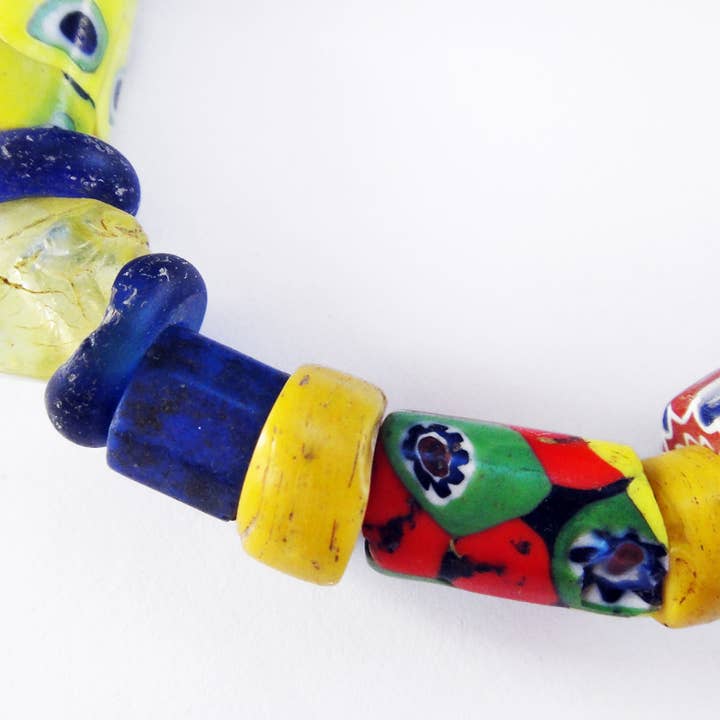 Tika - Venta al por mayor Pulsera de cuentas - Pulsera de cuentas comerciales africanas - Grande