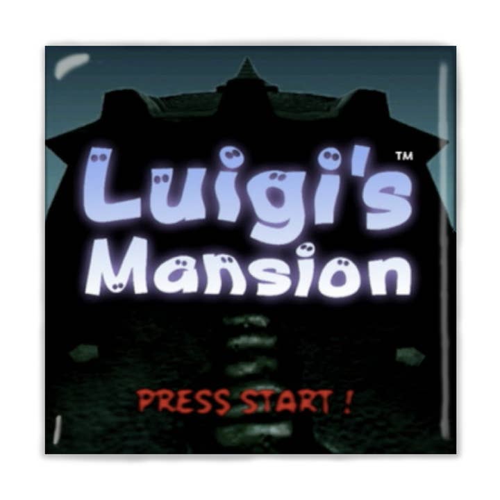 Luigi's Mansion Gamer Magnet for wholesale by Lucky Mfg. Co.