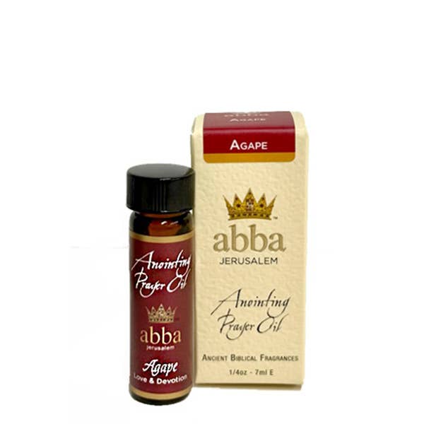 Huile de Prière Agape - 1/4oz pour la vente par Abba Christian Products