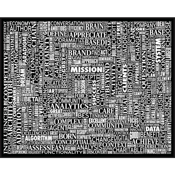 Hart Puzzles - Wholesale Puzzle - Adult - Task Word Cloud by OW Lawrence