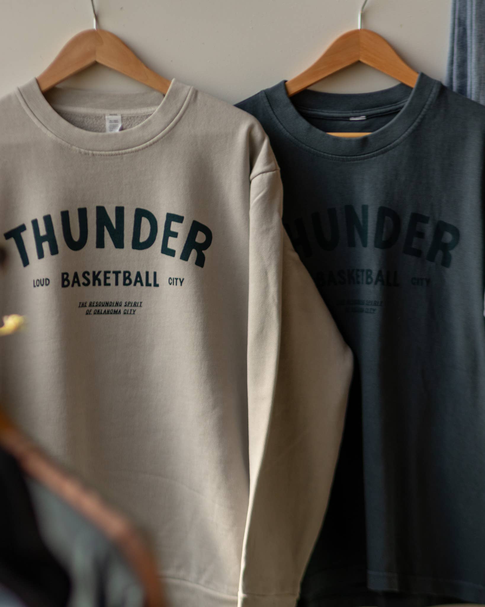 Shop Good - Wholesale Screen Printed T-Shirt - Unisex - Thunder Classic Heavyweight Tee - Oklahoma City Thunder3