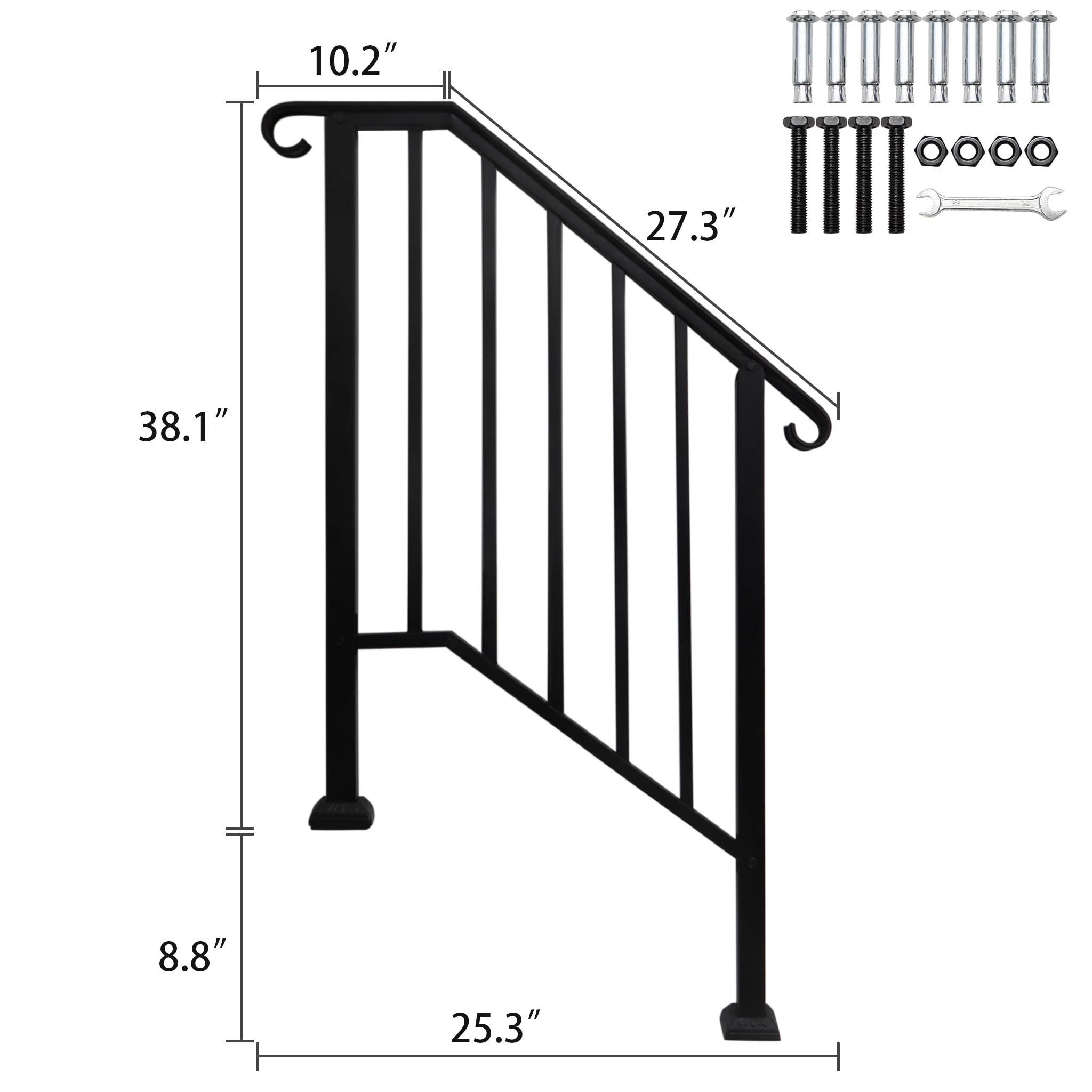Paris Loft Inc - Wholesale Outdoor Ornament/Decor - Metal Outdoor Stair Railings6