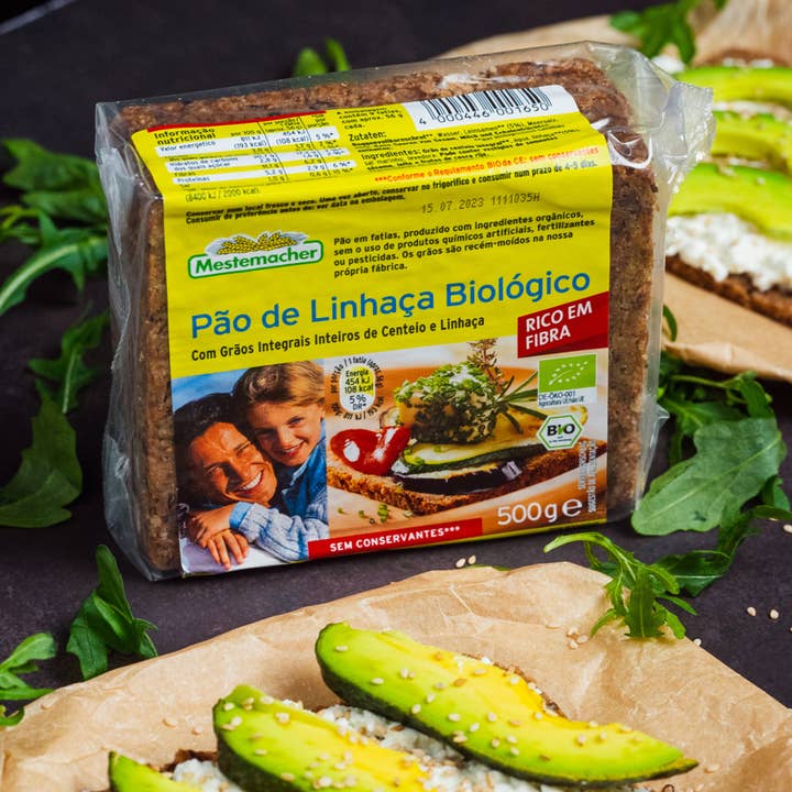 Bio-Brot mit Leinsamen 500g für den Großhandel von Gudis