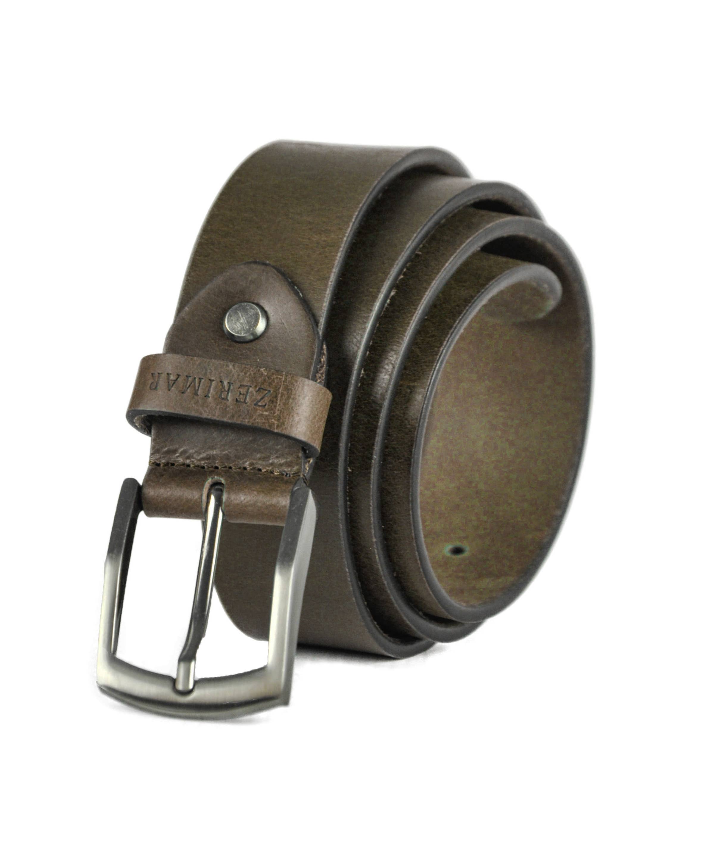 Zerimar 1942 - Wholesale Riem - Heren - Zerimar 1942 Herenriem van rundleren, 34 mm breed4