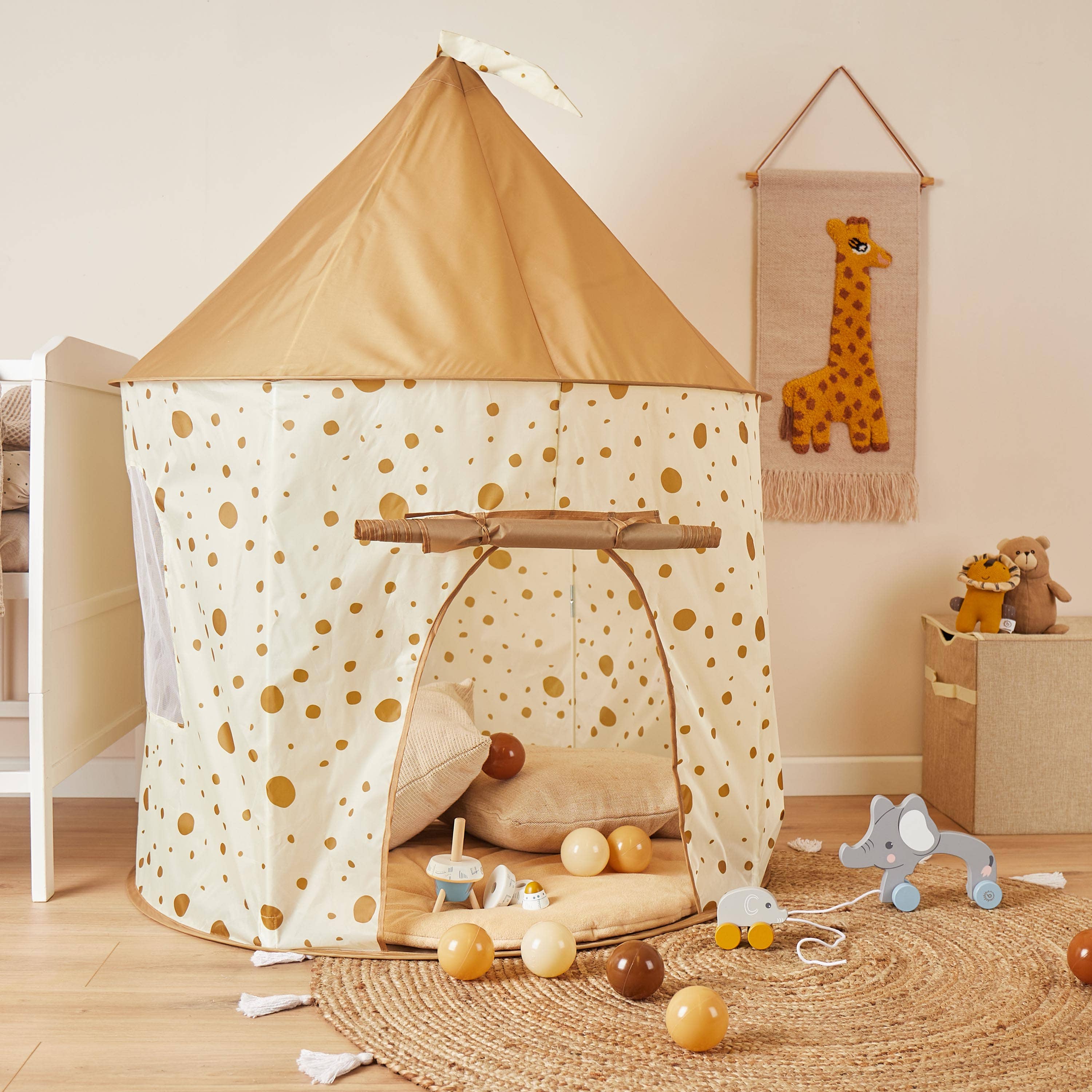 Bieco Spielwaren - Wholesale Tent - Kids - Pop up play tent Dots2