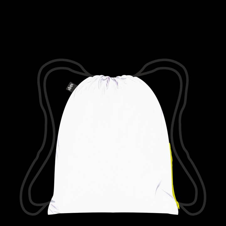 LOQI LLC - Wholesale Backpack - Unisex - REFLECTIVE Neon Yellow Backpack