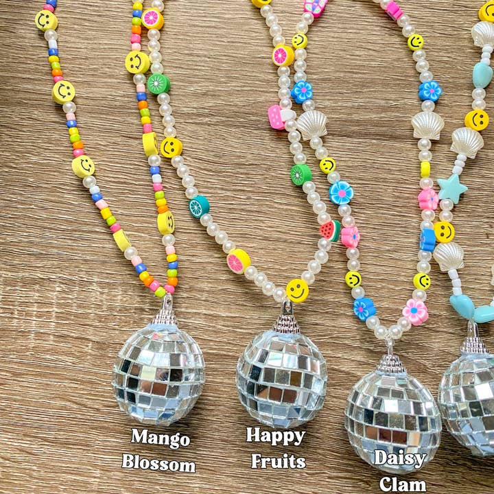 Sun Moon & Stars Co. - Wholesale Car Decorative Charm - Women's - Happy Fruits Disco Ball Car Charm2