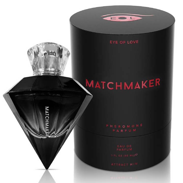 EYE OF LOVE - MATCHMAKER BLACK DIAMOND LGBTQ PERFUME para venta al por mayor de Lingerie Harness Boutique di DeGioannis Samuele