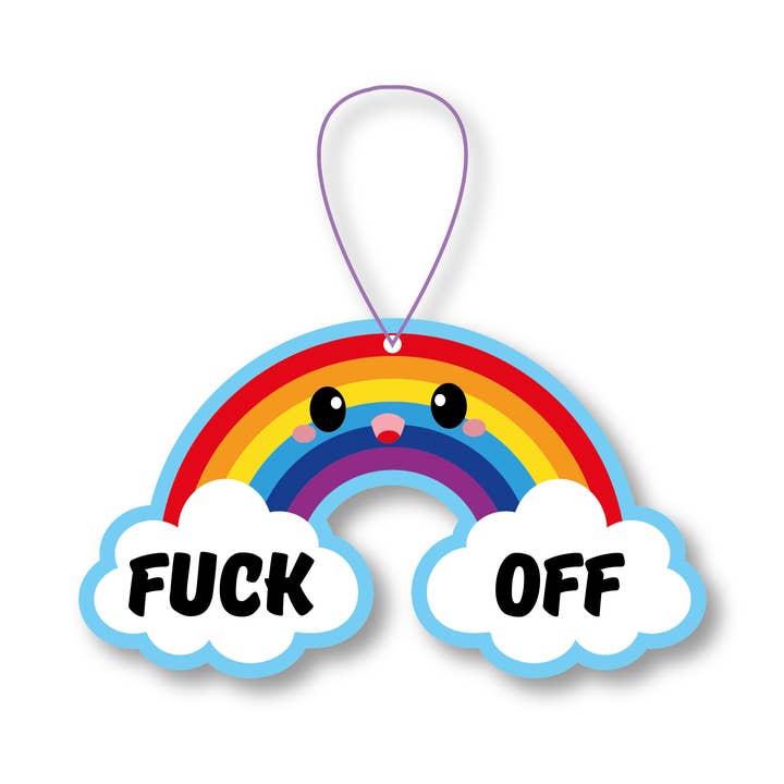 Purificador de ar Rainbow Fuck Off — Aroma de Maracujá por atacado de Studio Inktvis
