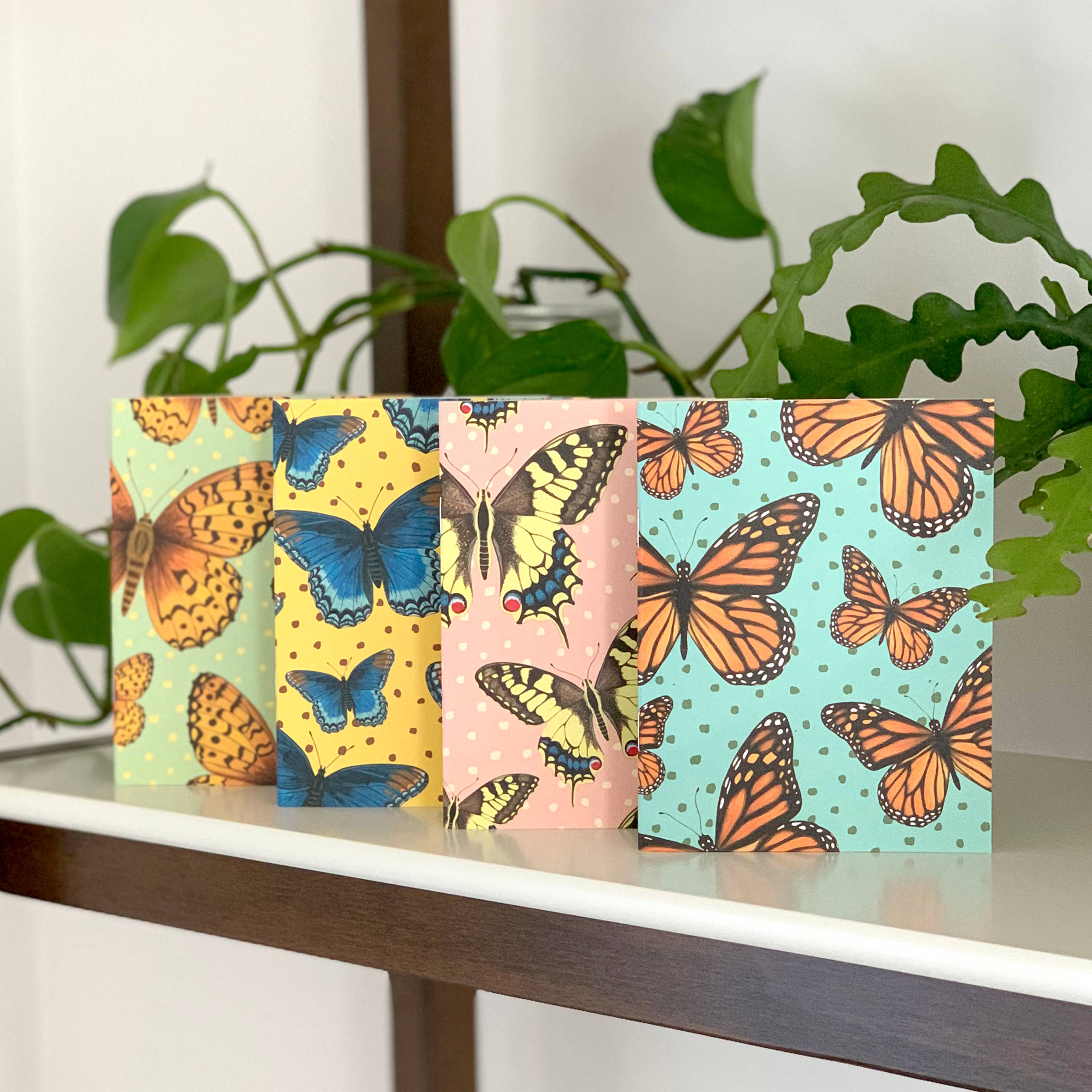 Yeppie Paper – Großhandel Notizbücher – Rotgeflecktes Notizbuch mit lila7