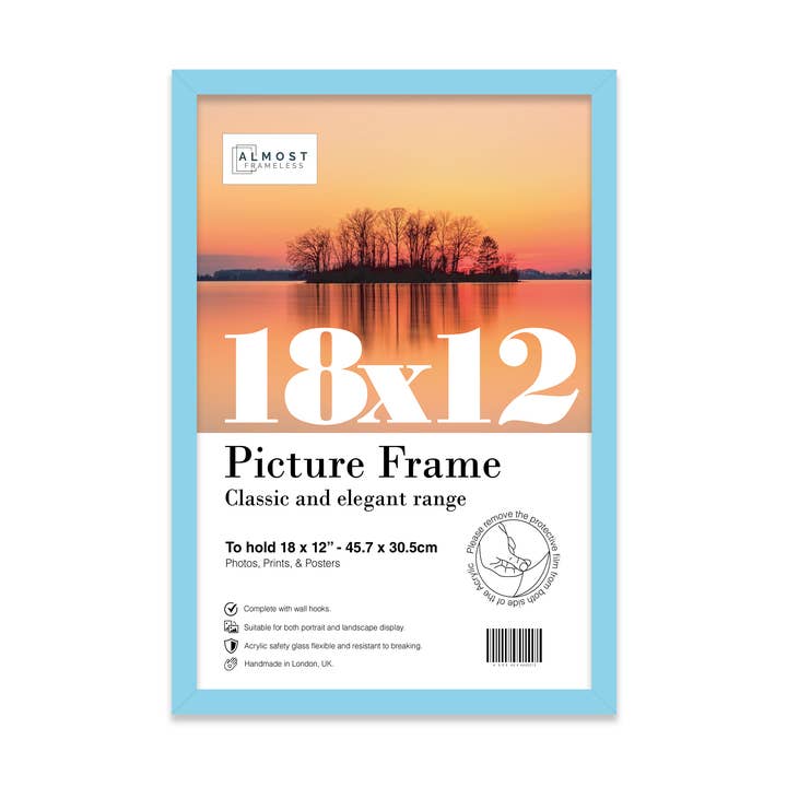 light blue 18x12 Picture Frame for wholesale by WholesaleFrames.co.uk