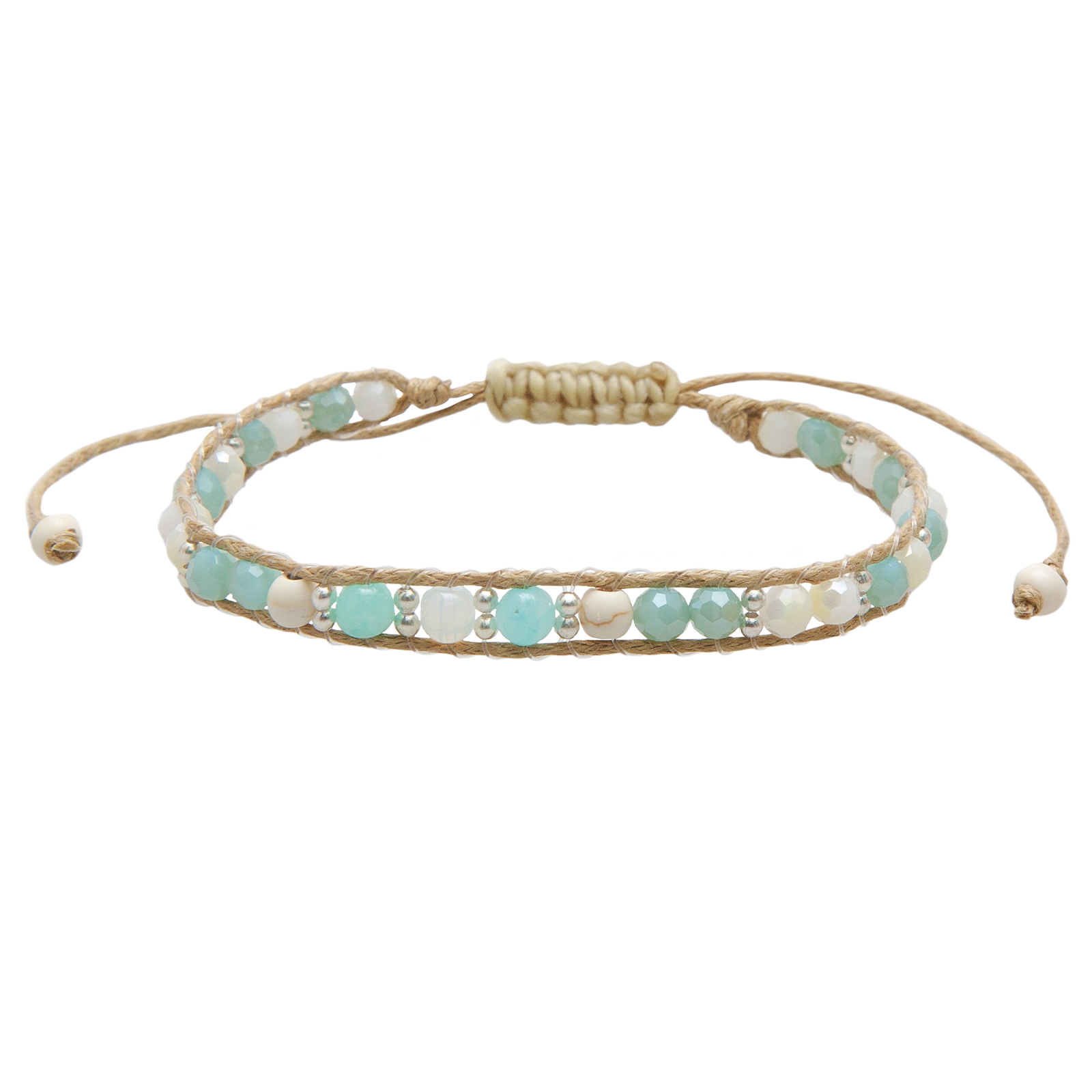 Lotus and Luna - Wholesale Beaded Bracelet - Over the Moon Moonbeam Bracelet0