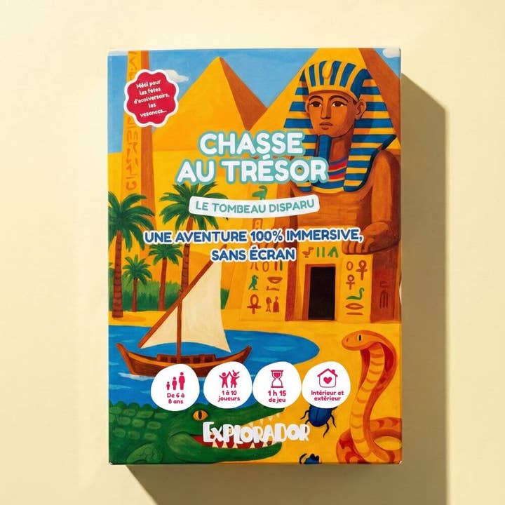 Treasure Hunt Box - The Lost Tomb - Ages 6/8 for wholesale by Explorador
