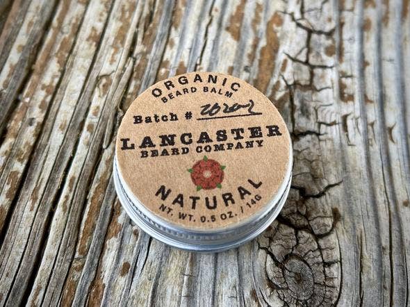 Lancaster Beard Company - Wholesale Beard Styling Product - Natural (Unscented) Organic Beard Balm4