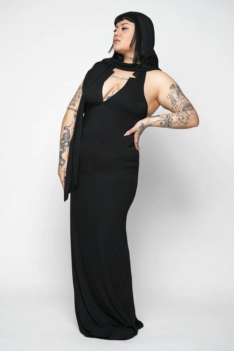 NOCTEX - Wholesale Dress - Women's - Soteria Dress and Hood4