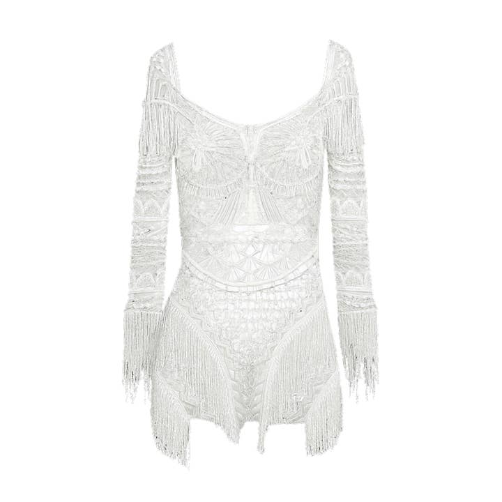 ALANA MINI DRESS (WHITE) for wholesale by Onalaja