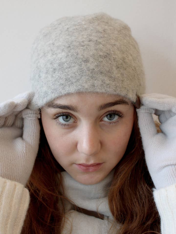 Yak Wool Fuzzy Beanie for wholesale by Apres