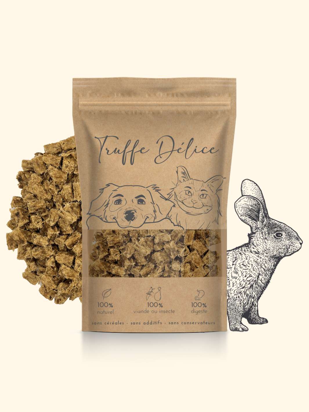 Truffe Délice - Wholesale Pet Treats - Dog - Rabbit treats0