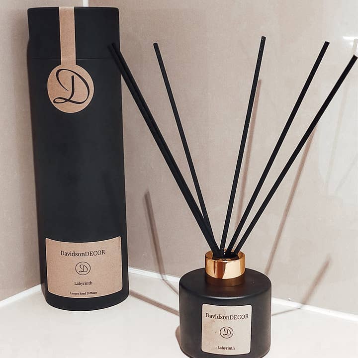 Diffuseur à roseaux labyrin pour la vente par Davidson DECOR