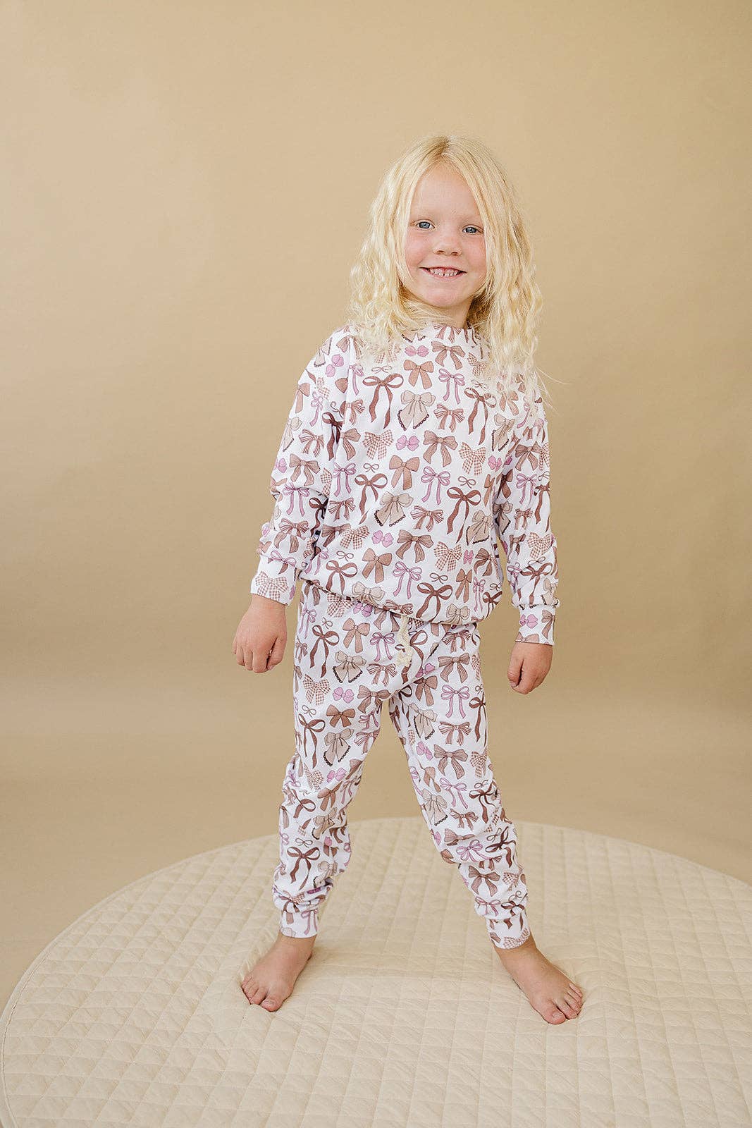 Lucky Panda Kids - Wholesale Top & Pant Set - Kids - Jogger Set | Mocha Bows10