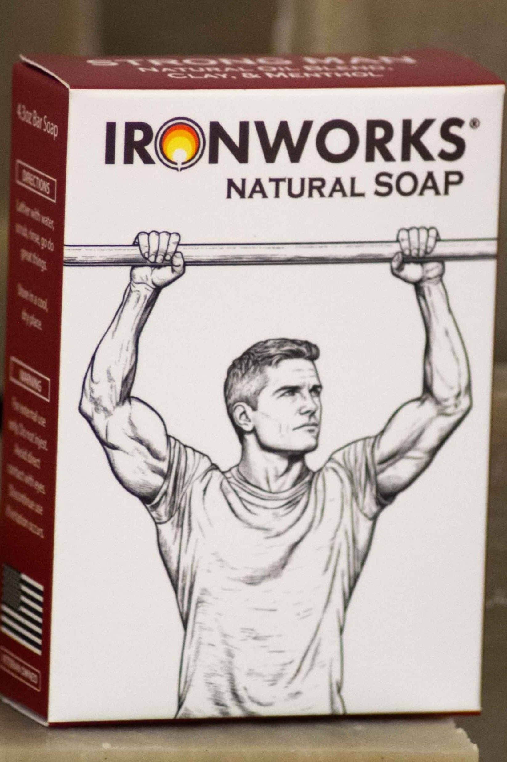IRONWORKS Soap Company - Wholesale Bar Soap - Men's - Bar Soap Strong Man2