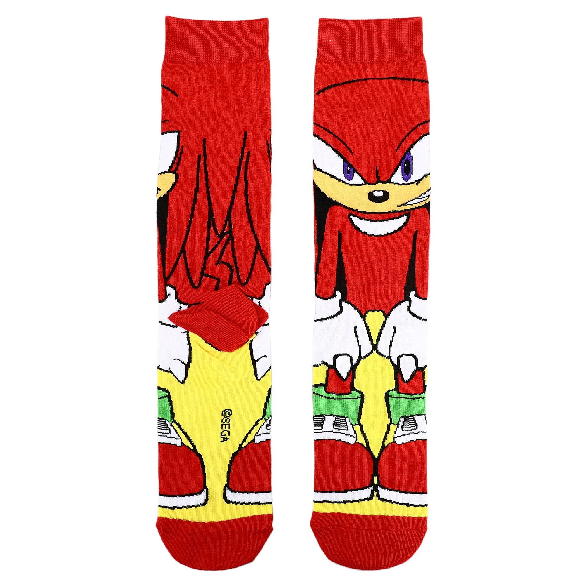 Bioworld Merchandising - Wholesale Socks - Unisex - Sonic the Hedgehog  Sonic, Tails, and Knuckles 3 Pair Crew Sock3