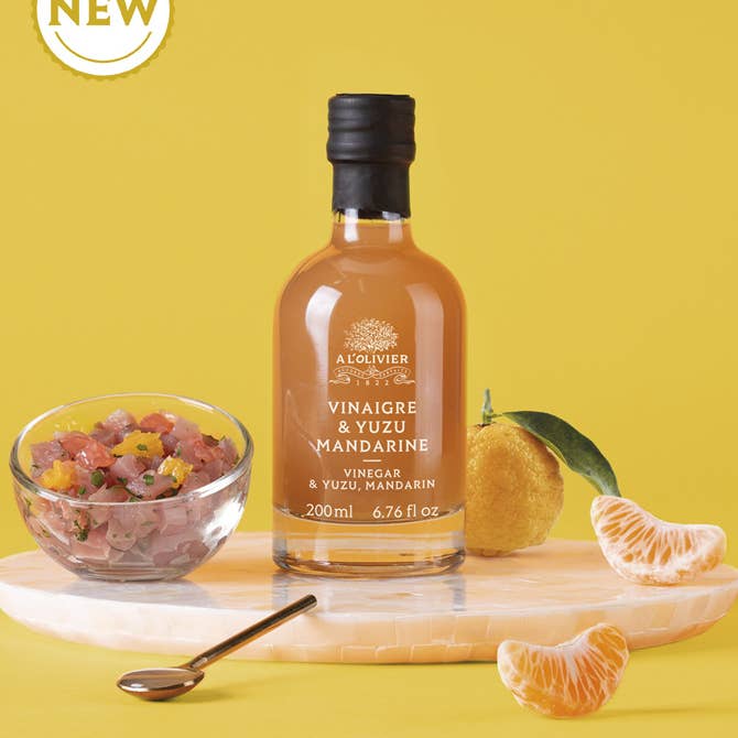 The French Farm - Wholesale Vinegar - A L'Olivier Yuzu & Mandarin Vinegar 6.7oz