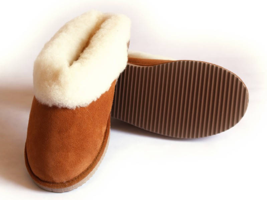 D.grandiose - Wholesale Mules - Women's - Women's Camel sheepskin mules1