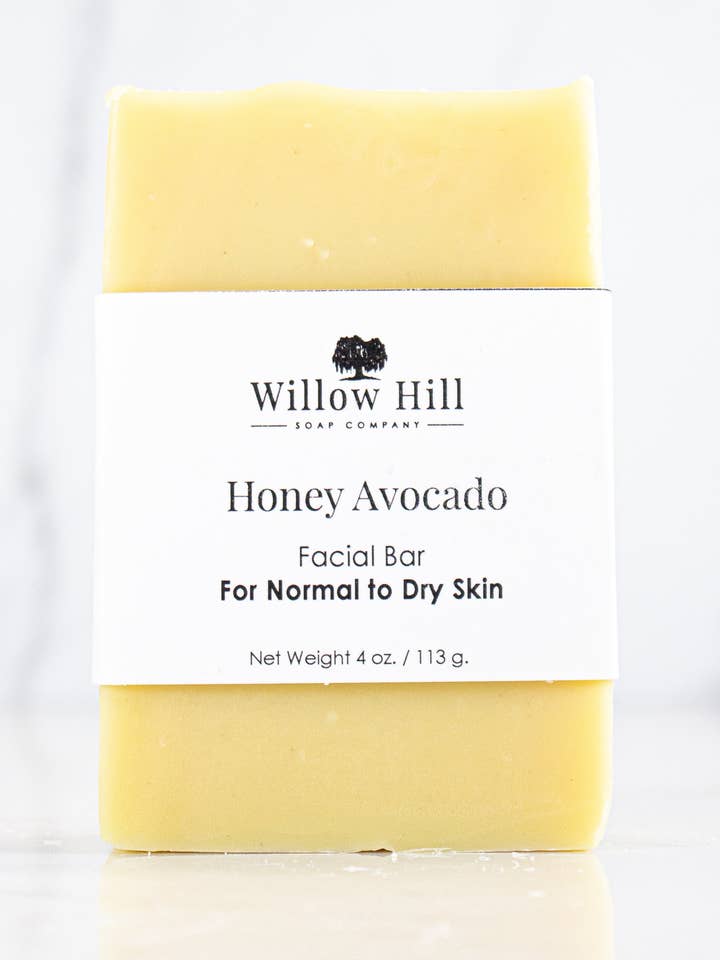 Honung Avokado Ansiktsbar för wholesale av Willow Hill Soap Company