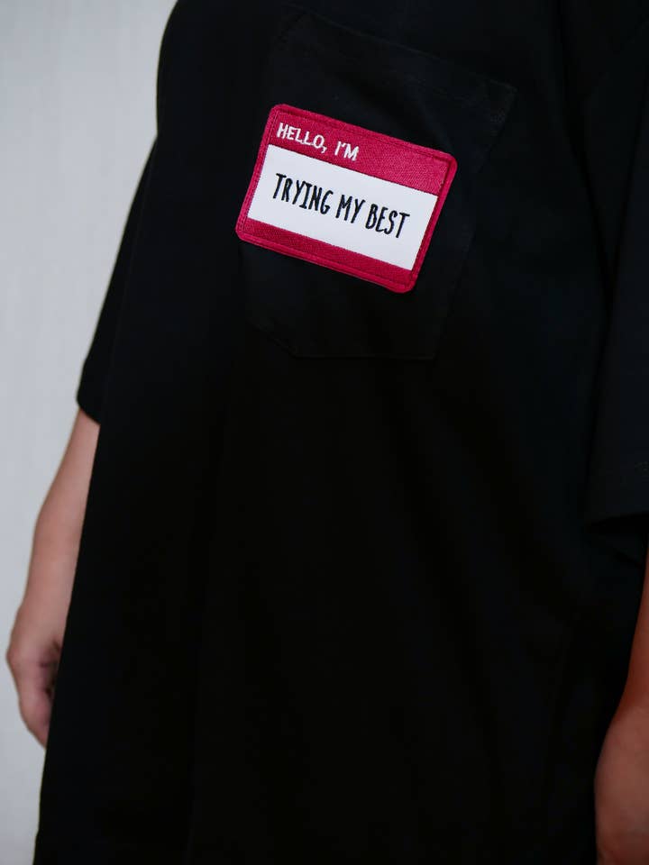 Trying My Best - Oversized Tee for wholesale by SCARLETT-ADORA GALLERIA (All You Can Buy)