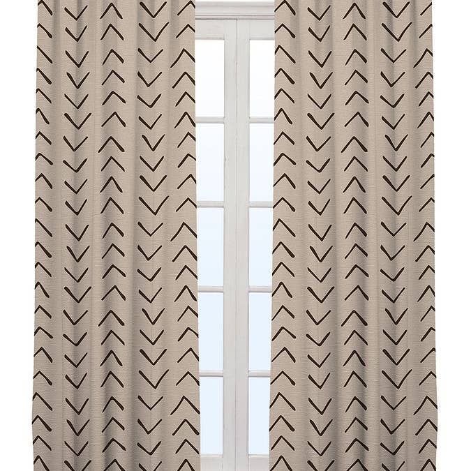 Bes Home Design - Wholesale Curtain - Boho Home Decor Custom Size Set of 2 Curtain Panels1