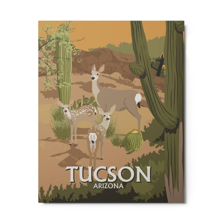 Print 8x10 Mule Deer for wholesale by RetroTrek, DBA Sunny Days Gifts