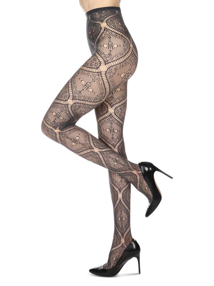 Kunstneriske Edge Net Tights for engroshandel hos Infinity Classics International Inc.