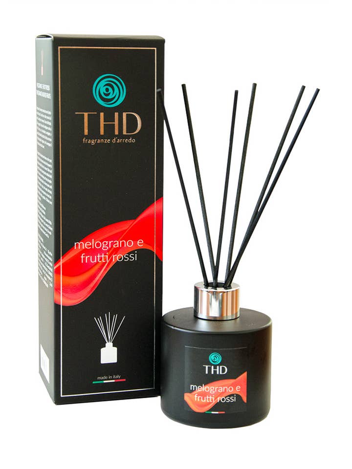 Luxury Black Diffuser 200 ml Granatæble Og Røde Frugter for engroshandel hos Thd Tophouse