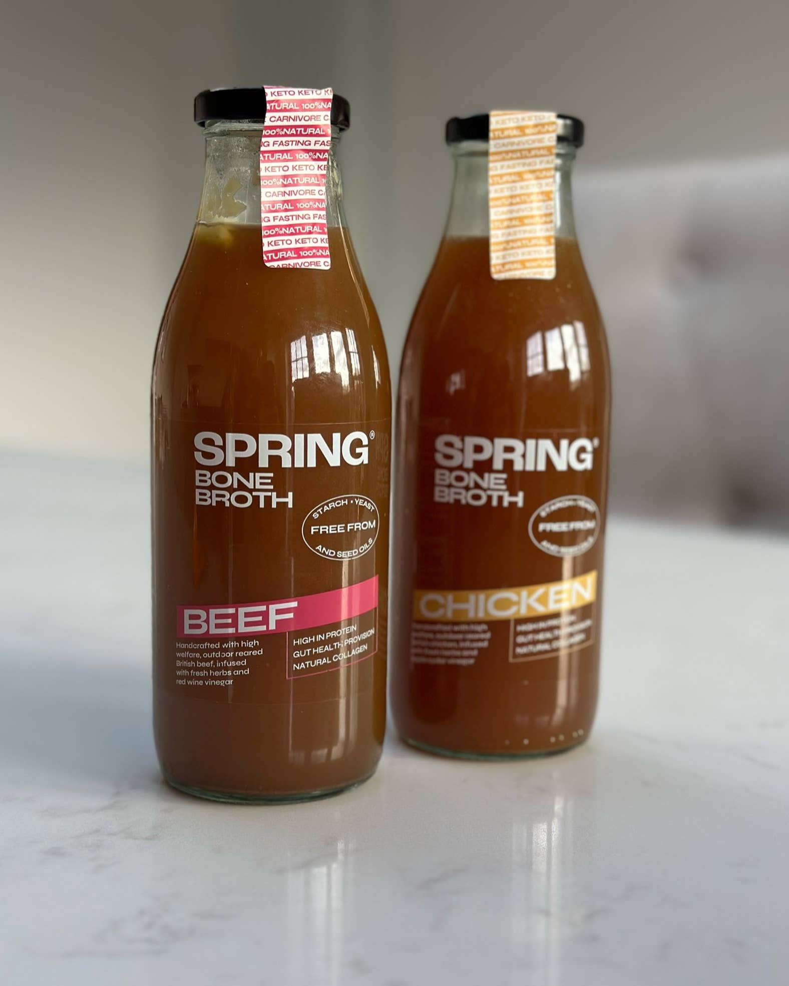 SPRING – wholesale Broth – Chicken Bone Broth - Case of 241