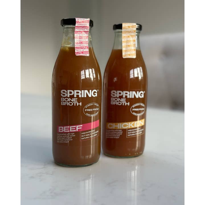 SPRING – wholesale Broth – Chicken Bone Broth - Case of 241