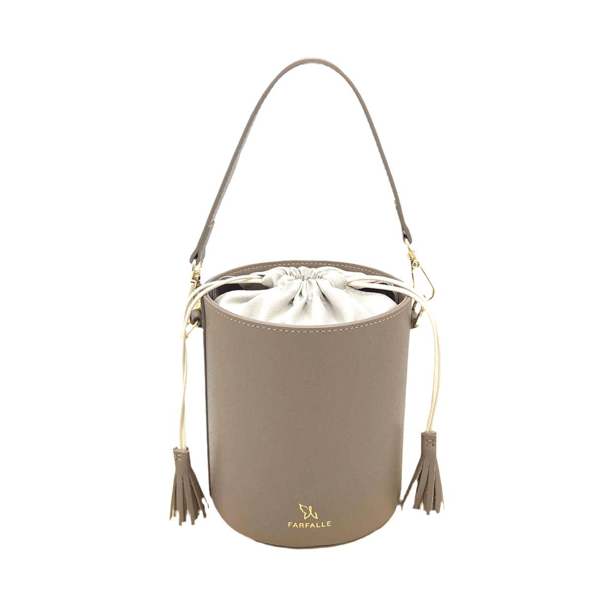Suie Valentini srl - Wholesale Crossbody Bag - Women's - Genuine leather bucket bag, Made in Italy, art. 11261310