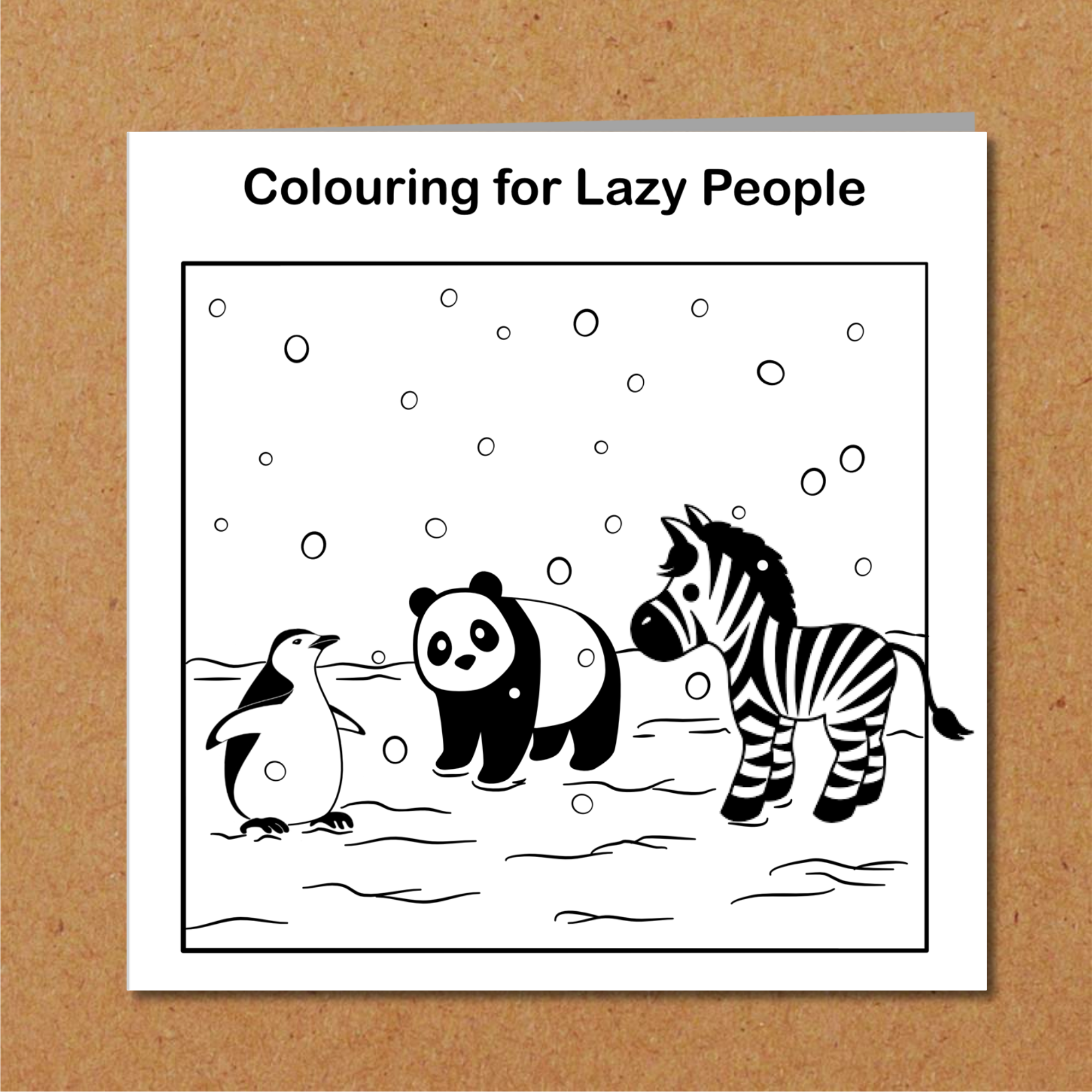 Swizzoo Cards – wholesale Birthday card – Funny Birthday Card for Mum, Wife, Dad, Friend or Anyone who Enjoys Colouring Cute Humorous Fun Colouring Book1