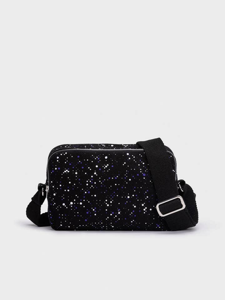 Umhängetasche — Umweltfreundlicher Boxsling — Glowing Cosmos für den Großhandel von Ecoright