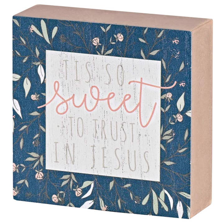 Bordpladeplakette Det er sødt at stole på for engroshandel hos Dicksons