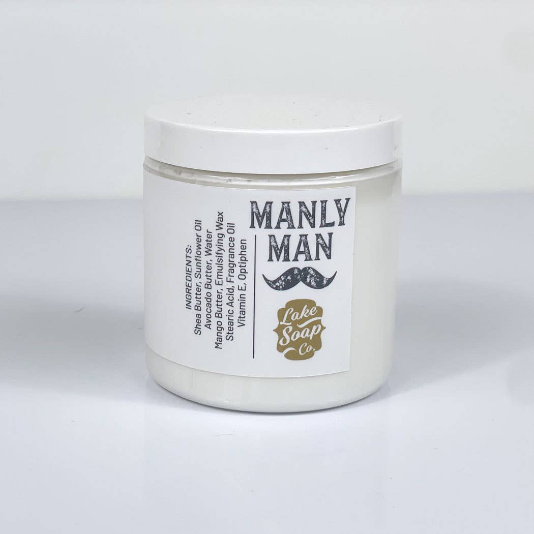 Lake Soap Company - Wholesale Body Balm/Butter - Men's - Manly Man Body Butter1