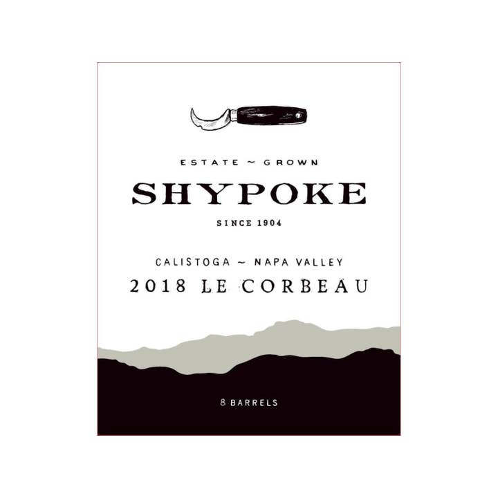 Shypoke Charbon 2018 pour la vente par COAST by ALLY Wines