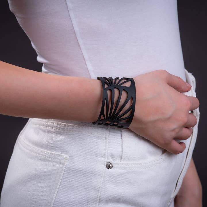 paguroupcycle - Venta al por mayor Brazalete - Seraphine (III) Pulsera de caucho reciclado