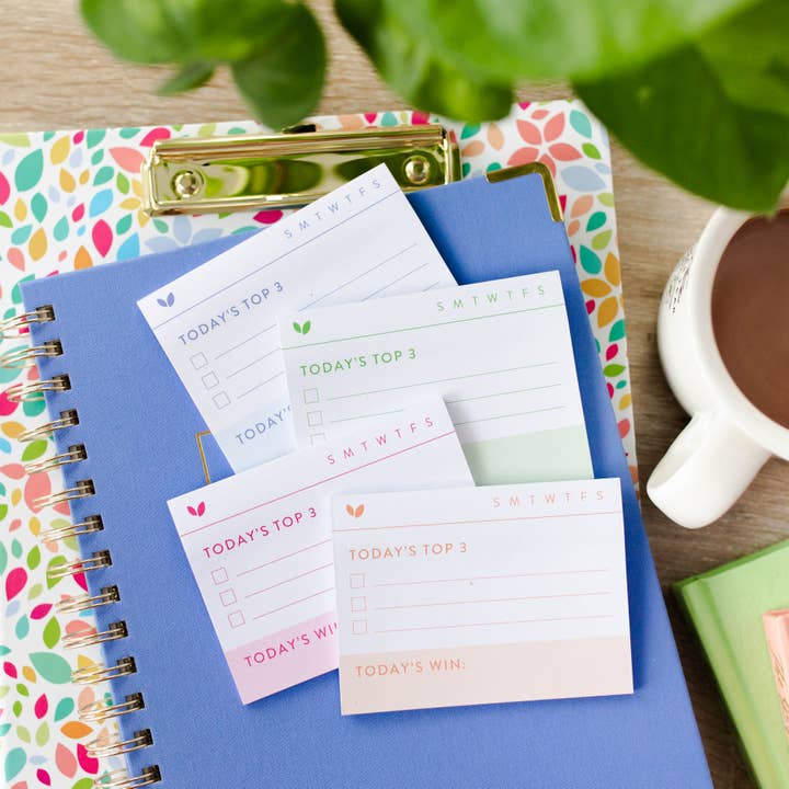 Daily Goals Sticky Notes for wholesale by Cultivate What Matters