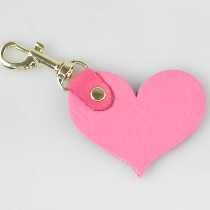 Zina Kao Exclusives - Wholesale Keychain – Women's - Two Tone Soft Leather Keychain: 2 shapes!26